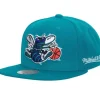 Mitchell & Ness Snapback-English Dropback Snapback Hwc Charlotte Hornets