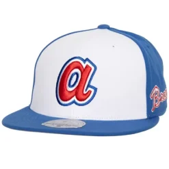 Mitchell & Ness Fitted-Evergreen Fitted Coop Atlanta Braves