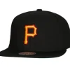 Mitchell & Ness Snapback-Evergreen Snapback Coop Pittsburgh Pirates