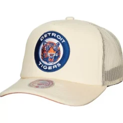 Mitchell & Ness Snapback-Evergreen Trucker Snapback Coop Detroit Tigers
