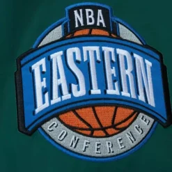 Mitchell & Ness Jackets & Outerwear-Exploded Logo Warm Up Jacket Milwaukee Bucks