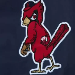 Mitchell & Ness Jackets & Outerwear-Exploded Logo Warm Up Jacket St. Louis Cardinals