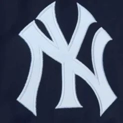 Mitchell & Ness Jackets & Outerwear-Exploded Logo Warm Up Jacket New York Yankees