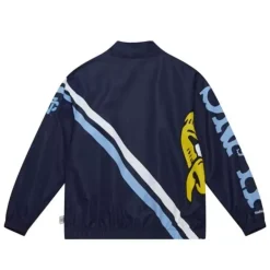 Mitchell & Ness Jackets & Outerwear-Exploded Logo Warm Up Jacket University Of North Carolina