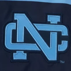 Mitchell & Ness Jackets & Outerwear-Exploded Logo Warm Up Jacket University Of North Carolina