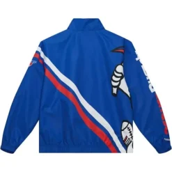 Mitchell & Ness Jackets & Outerwear-Exploded Logo Warm Up Jacket Denver Nuggets