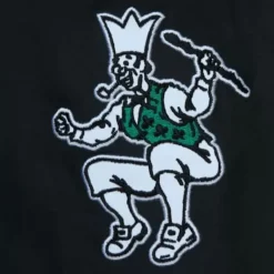 Mitchell & Ness Jackets & Outerwear-Exploded Logo Warm Up Jacket Boston Celtics