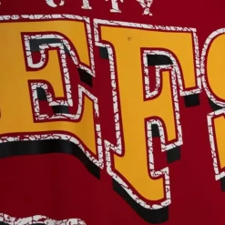 Mitchell & Ness Hoodies & Sweatshirts-Fashion Fleece Crew Kansas City Chiefs