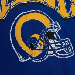 Mitchell & Ness Hoodies & Sweatshirts-Fashion Fleece Crew Los Angeles Rams