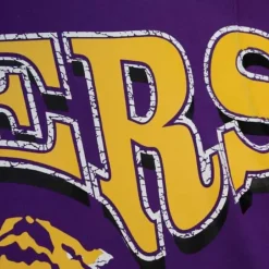 Mitchell & Ness Hoodies & Sweatshirts-Fashion Fleece Crew Louisiana State University