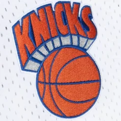 Mitchell & Ness T-Shirts & Tops-Fashion Mesh V-Neck New York Knicks