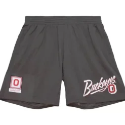 Mitchell & Ness Shorts-Final Exam Shorts Ohio State