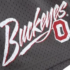 Mitchell & Ness Shorts-Final Exam Shorts Ohio State