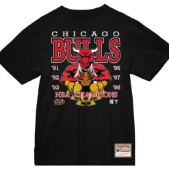 Mitchell & Ness T-Shirts & Tops-Finals Tee Chicago Bulls