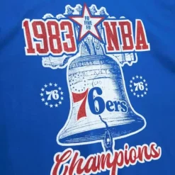 Mitchell & Ness T-Shirts & Tops-Finals Tee Philadelphia 76Ers