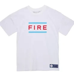 Mitchell & Ness T-Shirts & Tops-Fire Ss Tee Chicago Fire