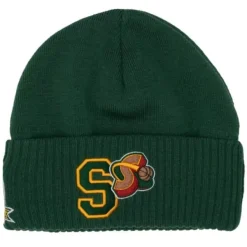 Mitchell & Ness Knit-First Letterman Knit Hwc Seattle Supersonics