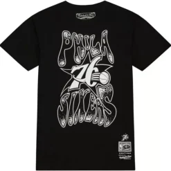 Mitchell & Ness T-Shirts & Tops-Flashbacks Tee Philadelphia 76Ers