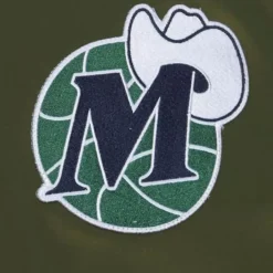 Mitchell & Ness Jackets & Outerwear-Flight Satin Bomber Jacket Dallas Mavericks