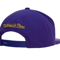 Mitchell & Ness Snapback-Front Face Snapback Los Angeles Lakers