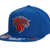 Mitchell & Ness Snapback-Front Face Snapback New York Knicks