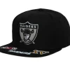 Mitchell & Ness Snapback-Front Face Snapback Oakland Raiders