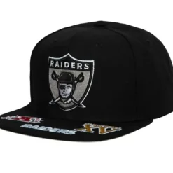 Mitchell & Ness Snapback-Front Face Snapback Oakland Raiders