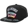 Mitchell & Ness Snapback-Front Loaded Snapback Hwc San Antonio Spurs