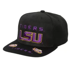 Mitchell & Ness Snapback-Front Loaded Snapback Louisiana State University