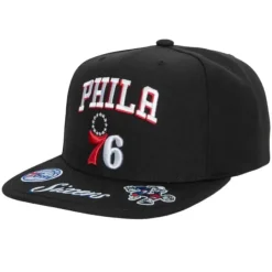 Mitchell & Ness Snapback-Front Loaded Snapback Philadelphia 76Ers