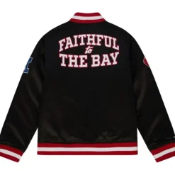 Mitchell & Ness Jackets & Outerwear-Fttb Heavyweight Satin Jacket San Francisco 49Ers