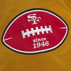 Mitchell & Ness Jackets & Outerwear-Fttb Heavywieght Satin Jacket San Francisco 49Ers