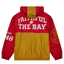 Mitchell & Ness Jackets & Outerwear-Fttb Team Og Anorak Windbreaker San Francisco 49Ers