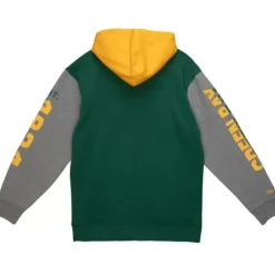 Mitchell & Ness Hoodies & Sweatshirts-Full Zip Fleece Green Bay Packers
