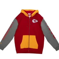 Mitchell & Ness Hoodies & Sweatshirts-Full Zip Fleece Kansas City Chiefs