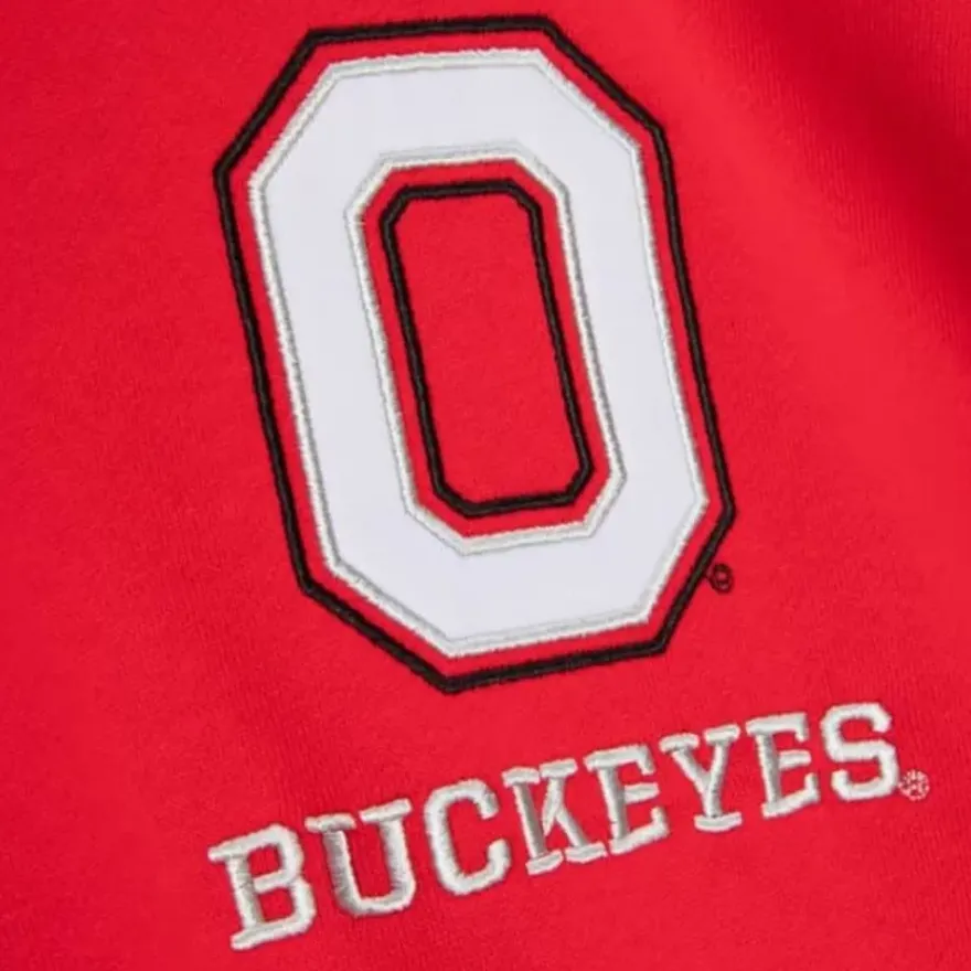 Mitchell & Ness Hoodies & Sweatshirts-Full Zip Fleece Ohio State