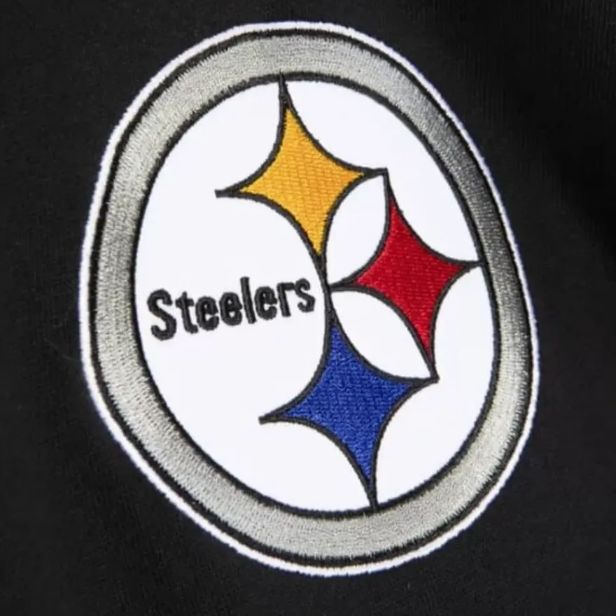Mitchell & Ness Hoodies & Sweatshirts-Full Zip Fleece Pittsburgh Steelers