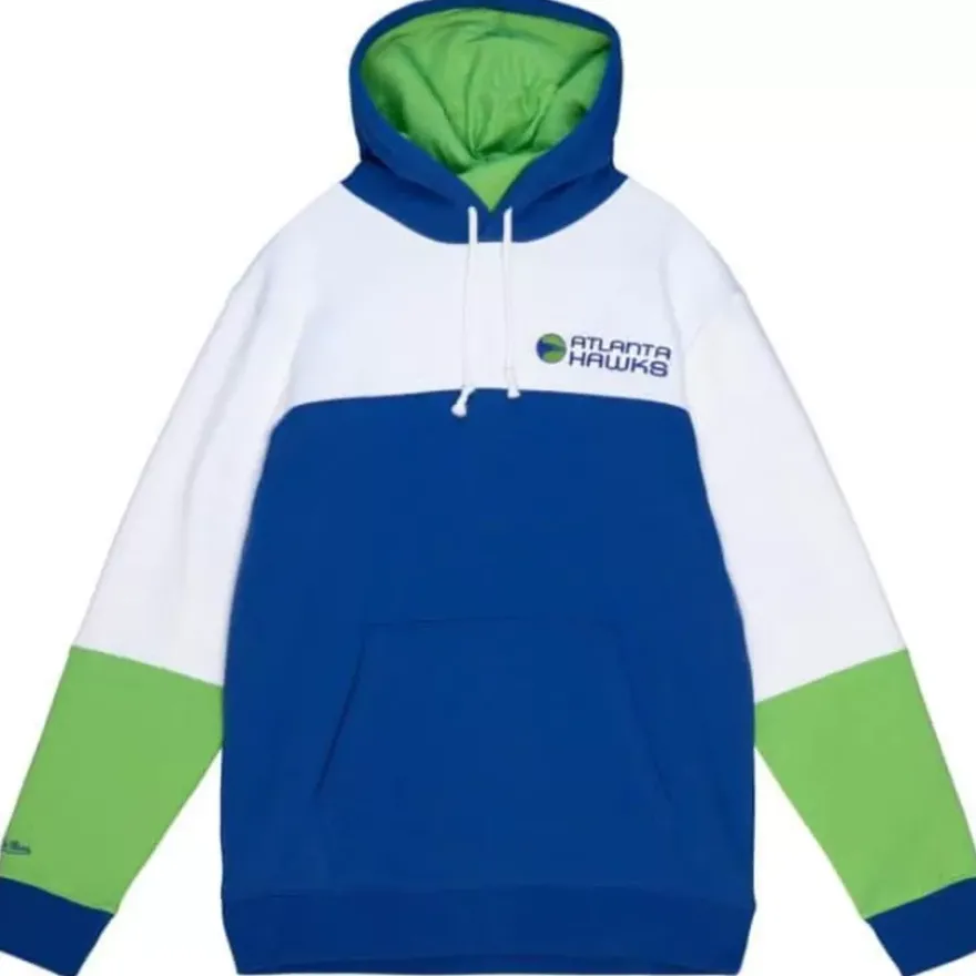 Mitchell & Ness Hoodies & Sweatshirts-Fusion Fleece 2.0 Atlanta Hawks