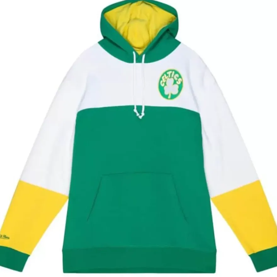 Mitchell & Ness Hoodies & Sweatshirts-Fusion Fleece 2.0 Boston Celtics