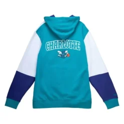 Mitchell & Ness Hoodies & Sweatshirts-Fusion Fleece 2.0 Charlotte Hornets