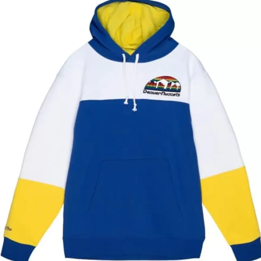 Mitchell & Ness Hoodies & Sweatshirts-Fusion Fleece 2.0 Denver Nuggets