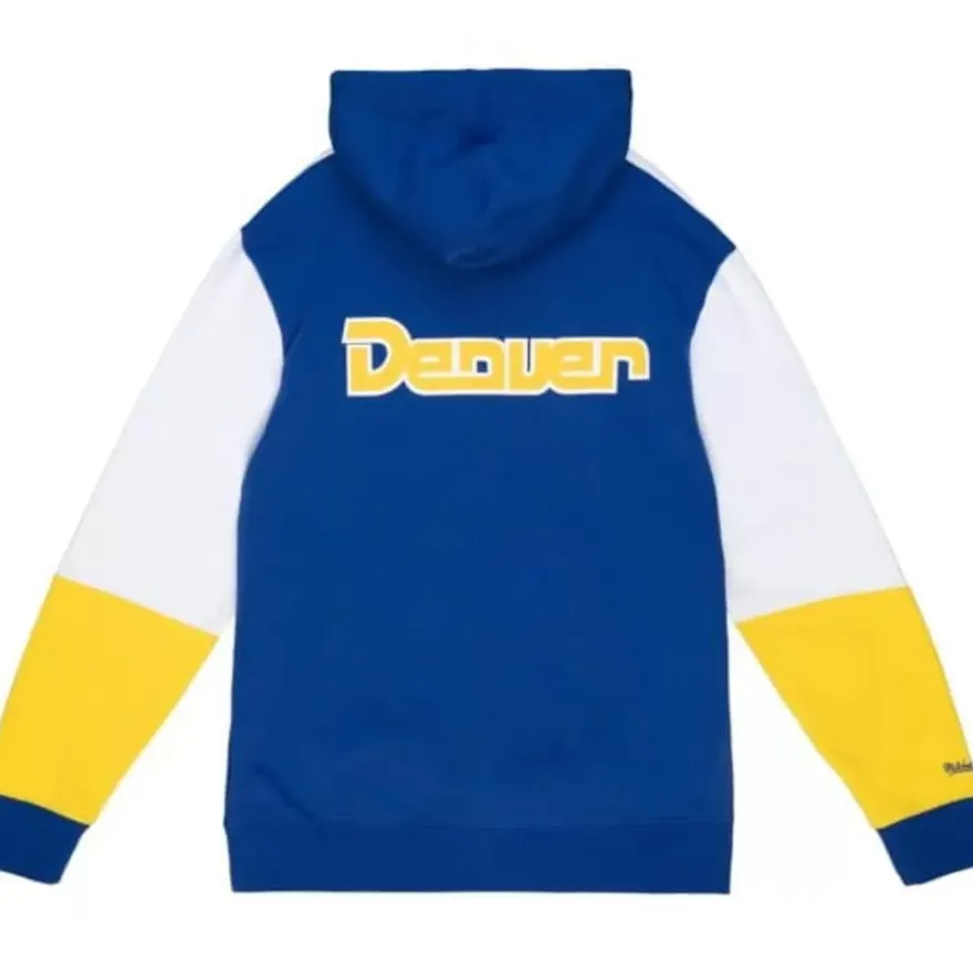 Mitchell & Ness Hoodies & Sweatshirts-Fusion Fleece 2.0 Denver Nuggets