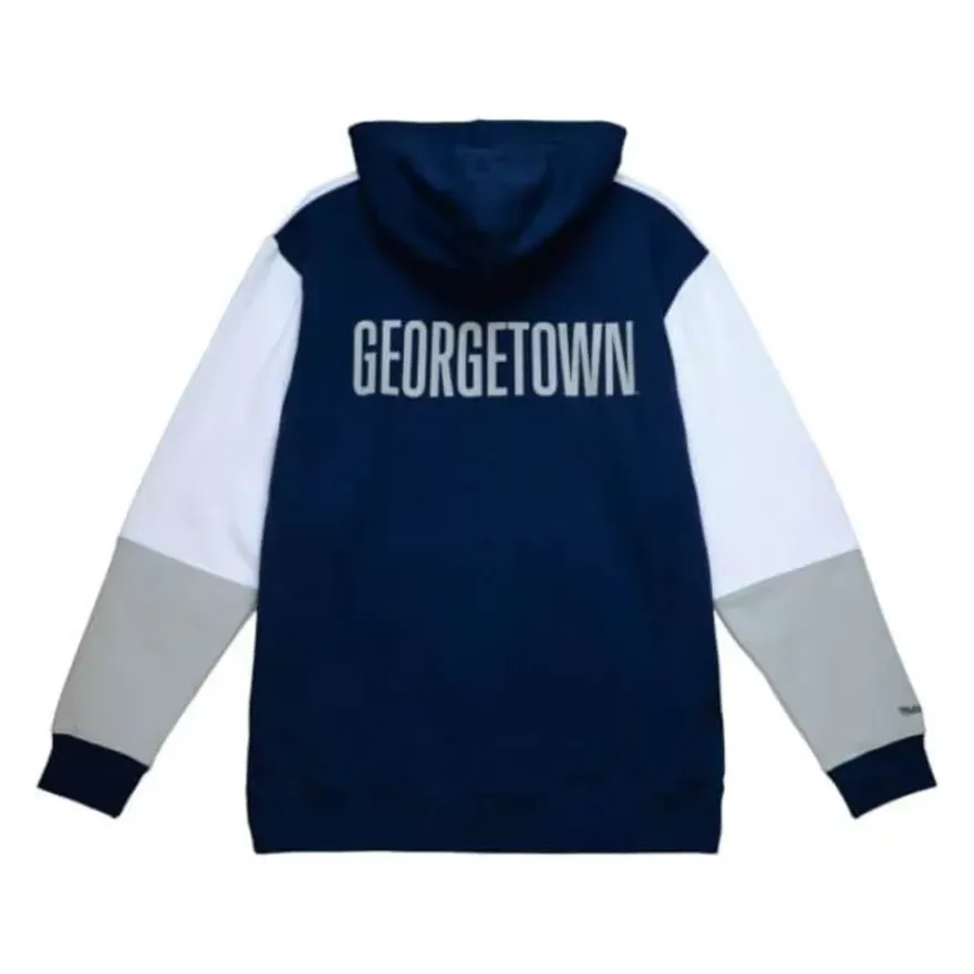 Mitchell & Ness Hoodies & Sweatshirts-Fusion Fleece 2.0 Georgetown University