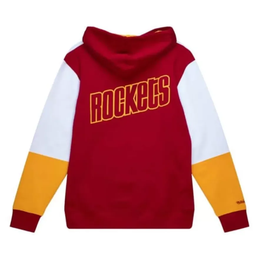 Mitchell & Ness Hoodies & Sweatshirts-Fusion Fleece 2.0 Houston Rockets