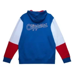 Mitchell & Ness Hoodies & Sweatshirts-Fusion Fleece 2.0 Los Angeles Clippers