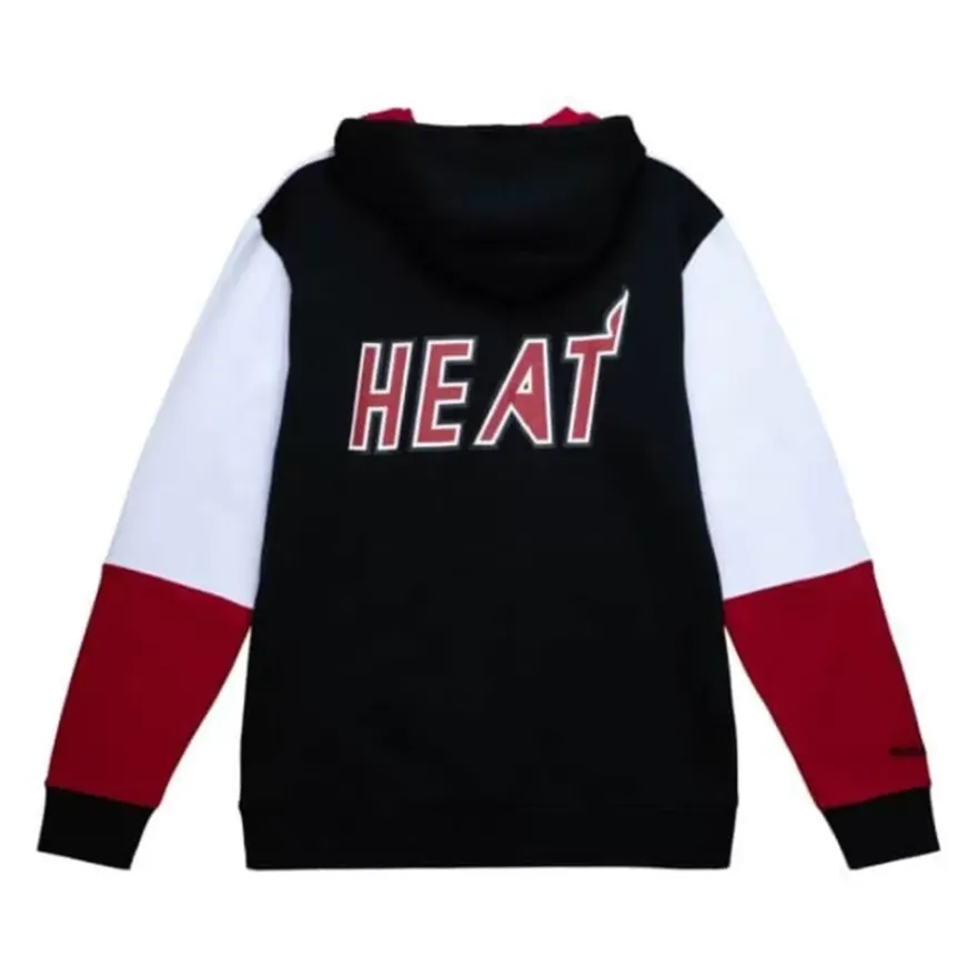 Mitchell & Ness Hoodies & Sweatshirts-Fusion Fleece 2.0 Miami Heat