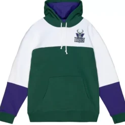 Mitchell & Ness Hoodies & Sweatshirts-Fusion Fleece 2.0 Milwaukee Bucks