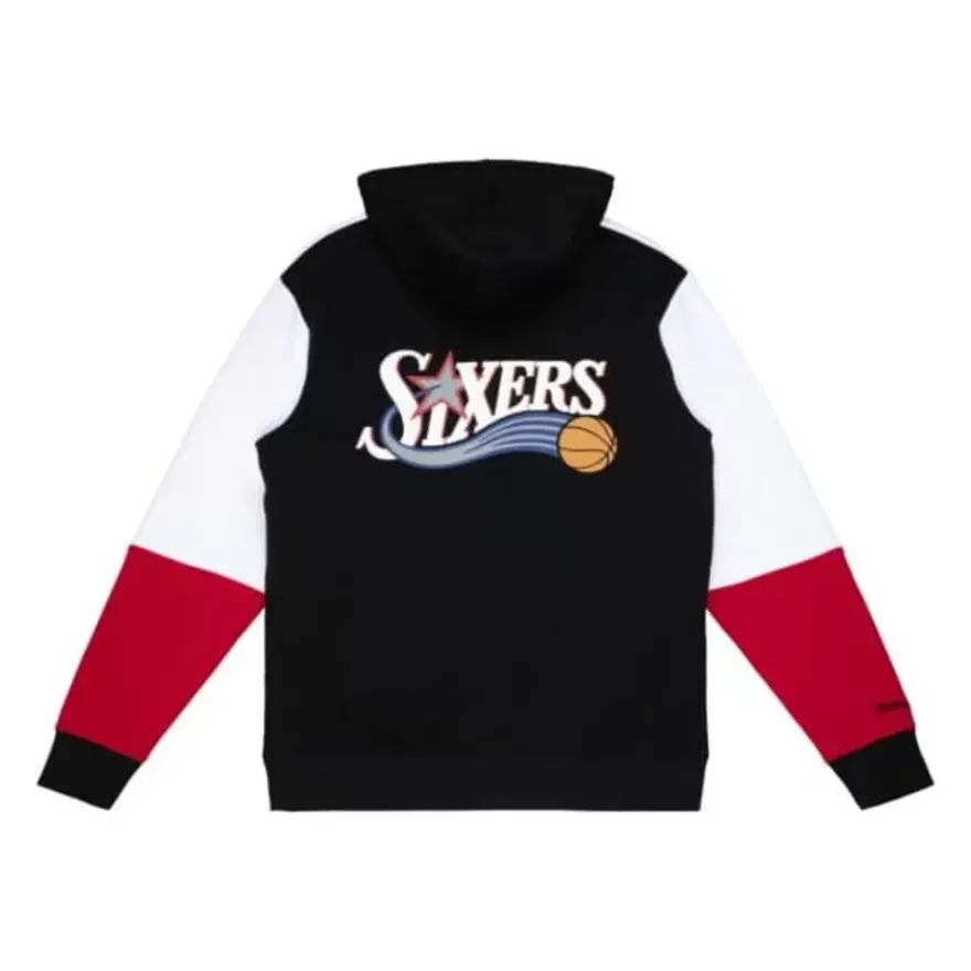 Mitchell & Ness Hoodies & Sweatshirts-Fusion Fleece 2.0 Philadelphia 76Ers
