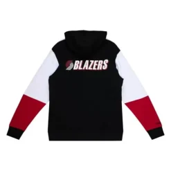 Mitchell & Ness Hoodies & Sweatshirts-Fusion Fleece 2.0 Portland Trail Blazers