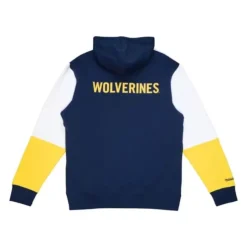 Mitchell & Ness Hoodies & Sweatshirts-Fusion Fleece 2.0 University Of Michigan